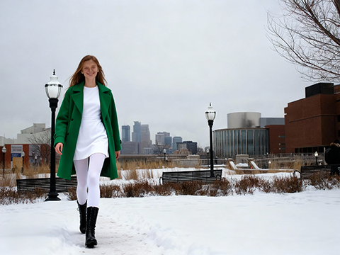 Heather Lives in Two Worlds, the City and the Forest
